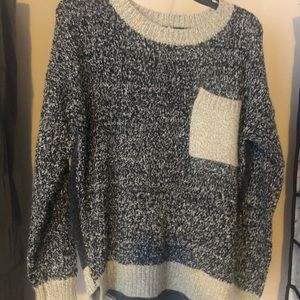 Knitted Pocket Sweater